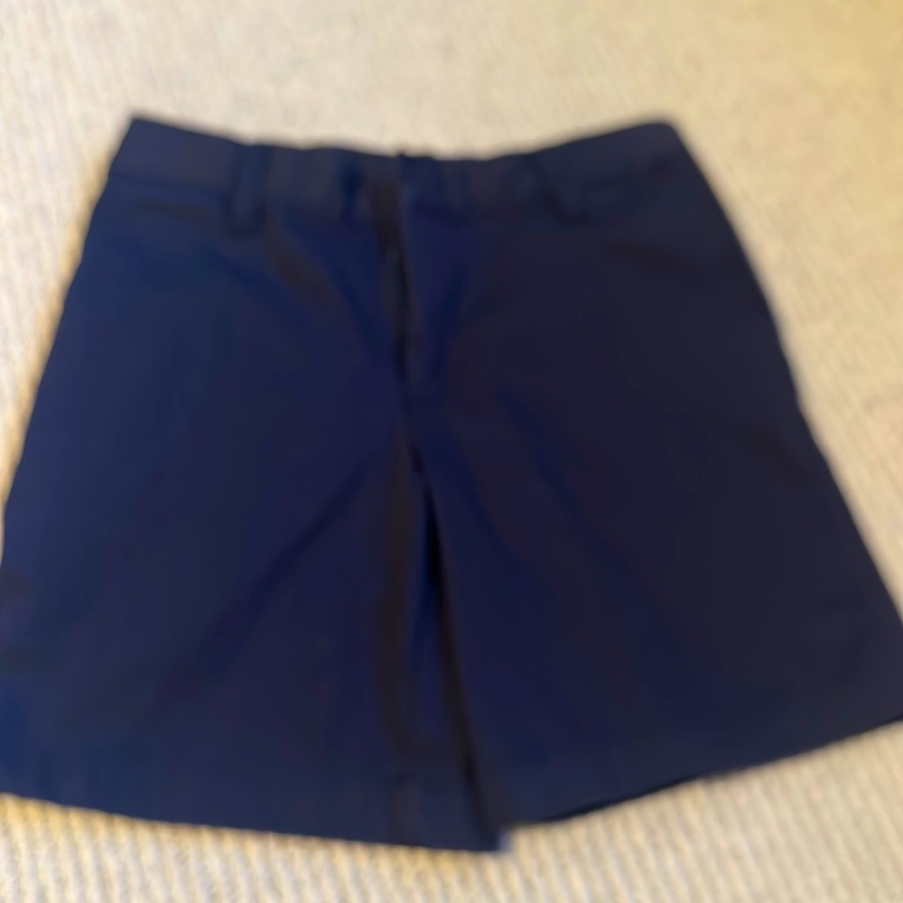 Girls Navy uniform shorts - size 10